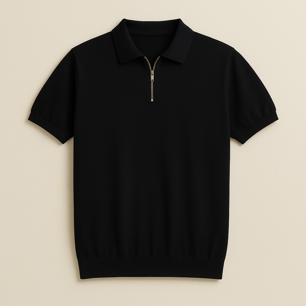 Marbella Zip Up Polo