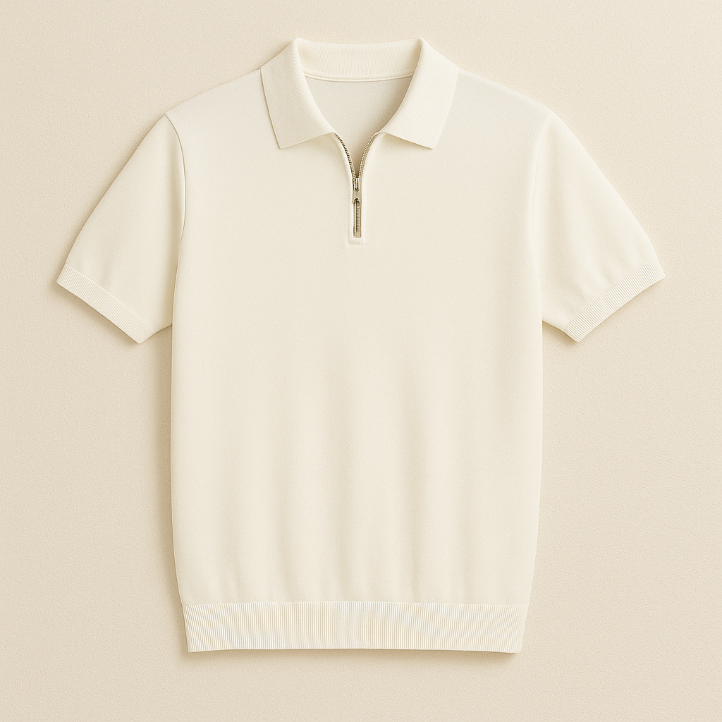 Marbella Zip Up Polo