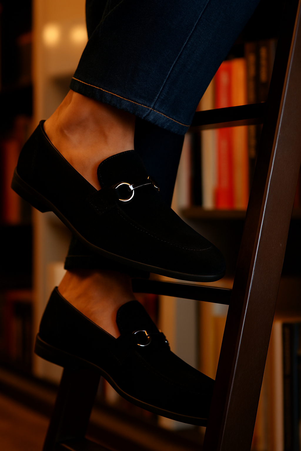 LUXURY MAN SUEDE LOAFERS