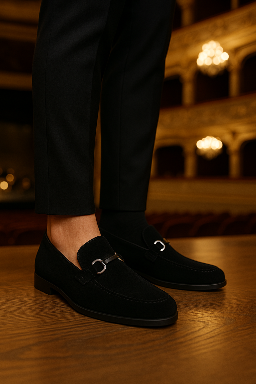 LUXURY MAN SUEDE LOAFERS