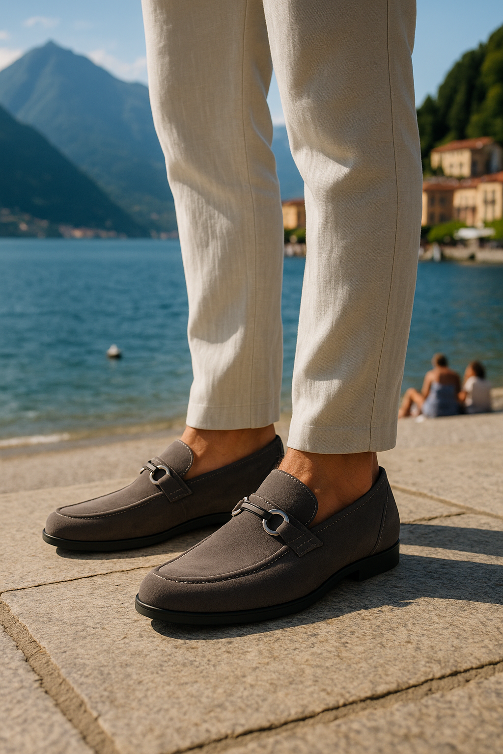 LUXURY MAN SUEDE LOAFERS