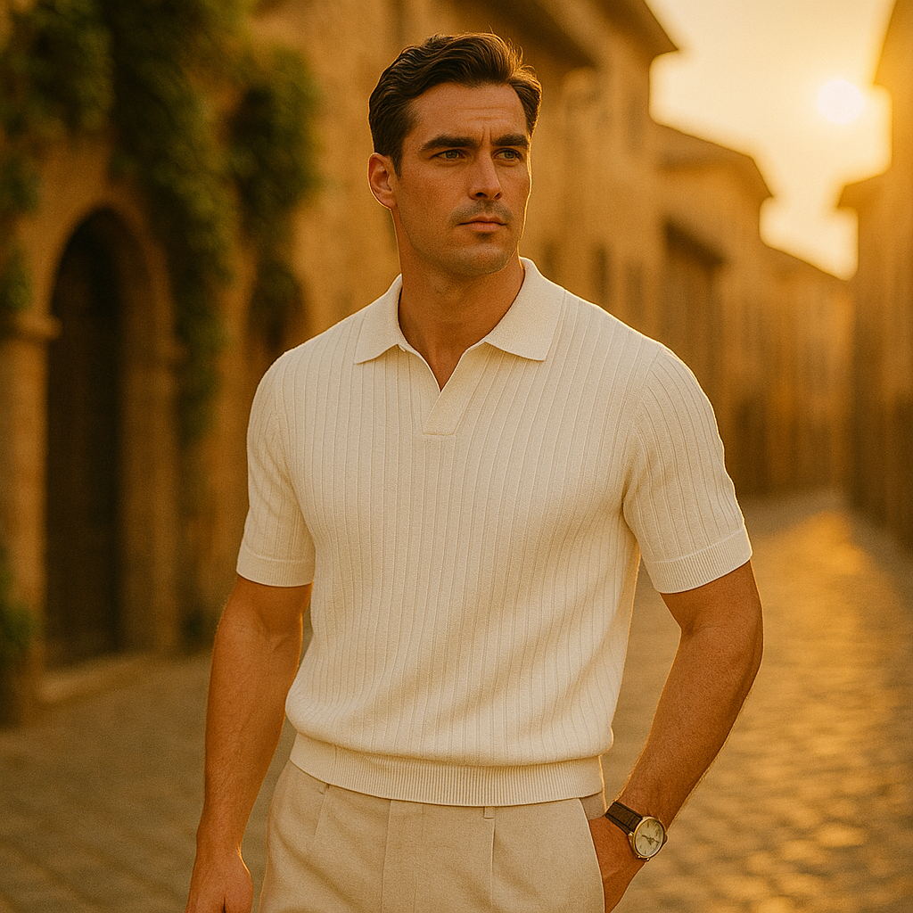 Premium Ribbed Polo