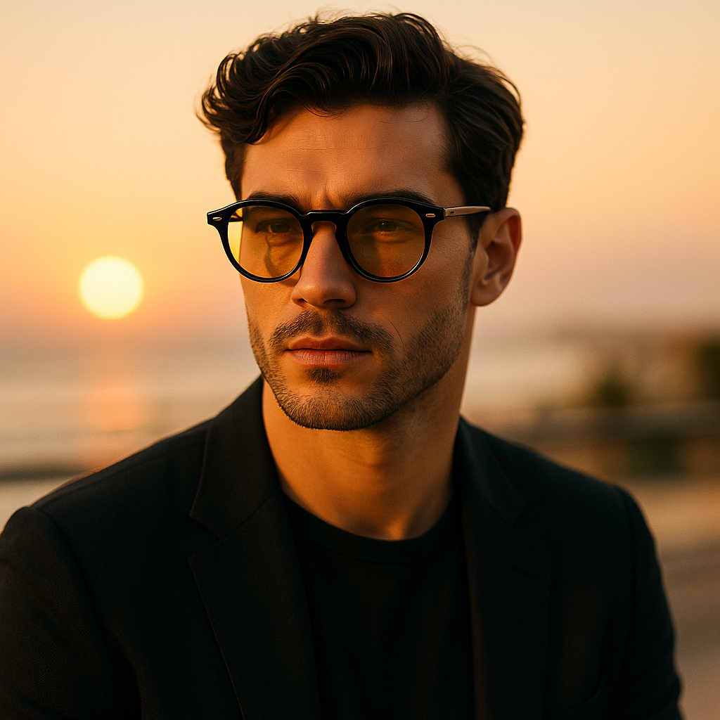Luxury Man Tinted Glasses