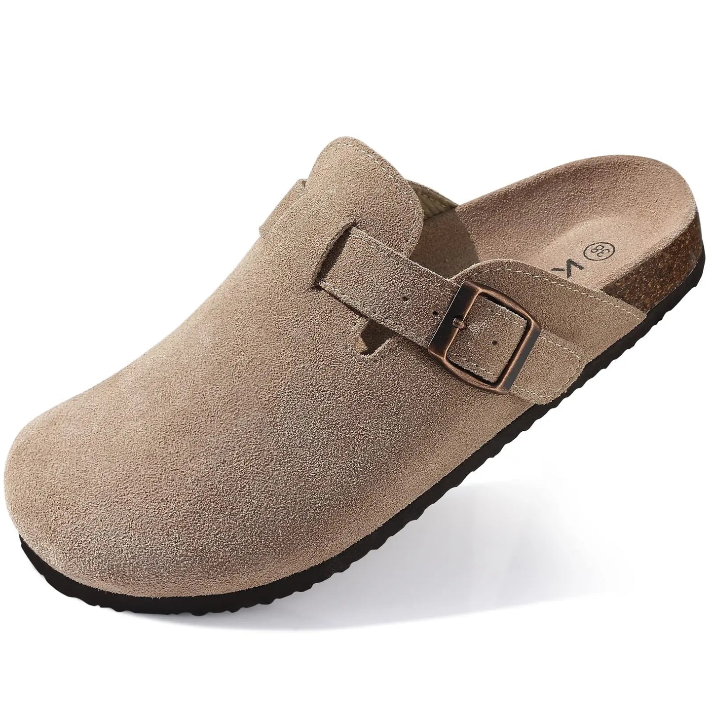 Luxury Man Suede Clogs