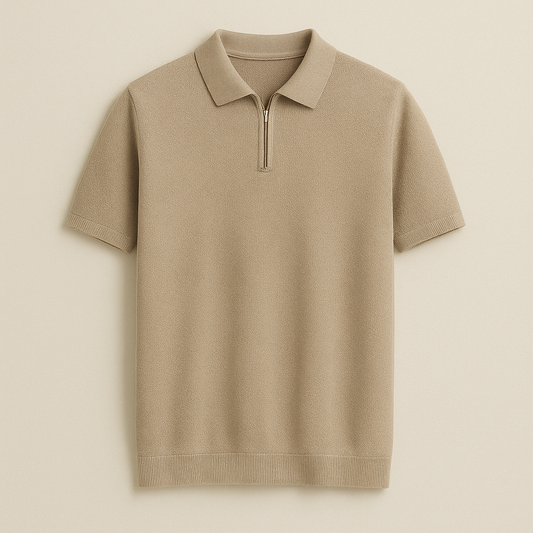 Marbella Zip Up Polo