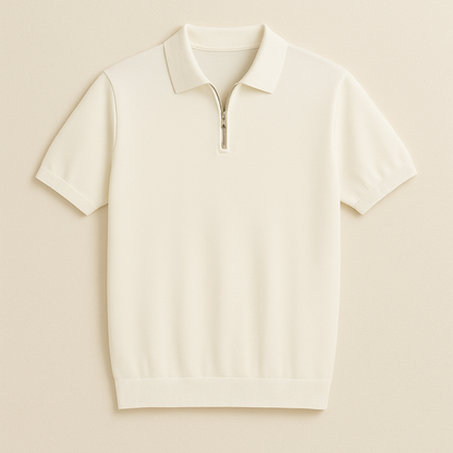 Marbella Zip Up Polo
