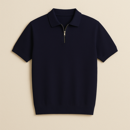 Marbella Zip Up Polo