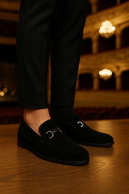 LUXURY MAN SUEDE LOAFERS