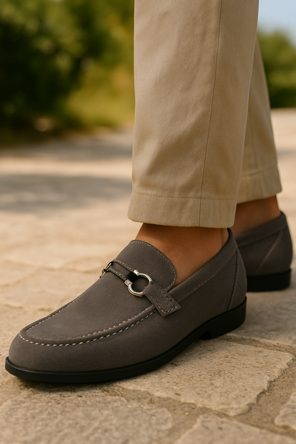 LUXURY MAN SUEDE LOAFERS