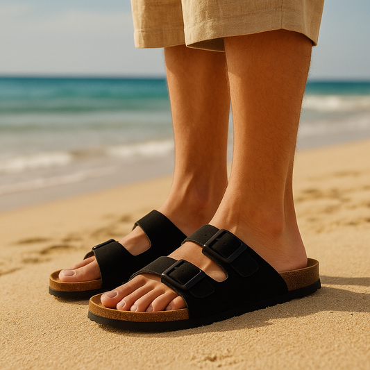 Luxury Man Suede Clogs