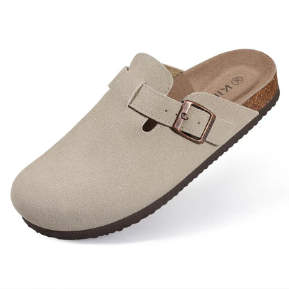 Luxury Man Suede Clogs